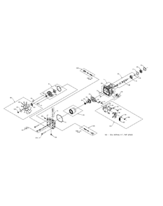 Hydraulic Pump Lh Diagram and Parts List for M60-KW LC-53AJ8CT6050-29HP-LC-DFI Cub Cadet Lawn Tractor